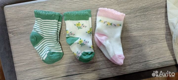 Носки для новорожденных