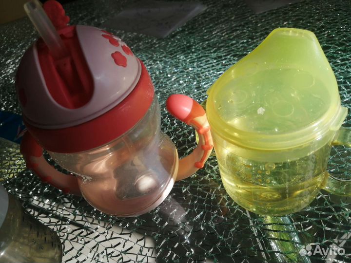 Бутылочка avent и новые соски