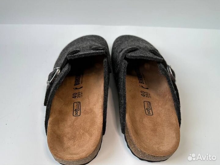 Женские сабо/клоги Birkenstock Boston войлок