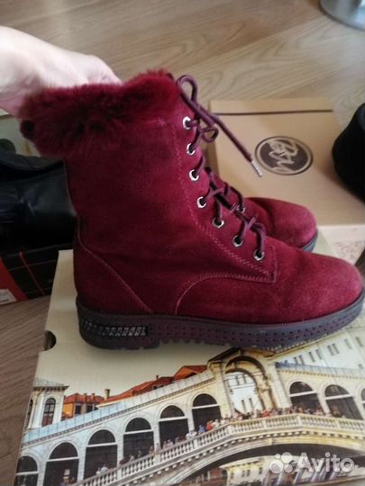 Ботинки зимние