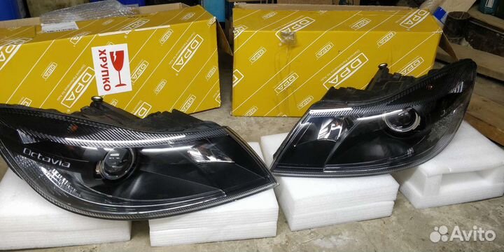 Фары ксенон octavia а5