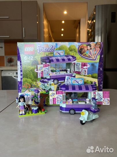 Lego френдс Подружки Творческая мастерская Эммы