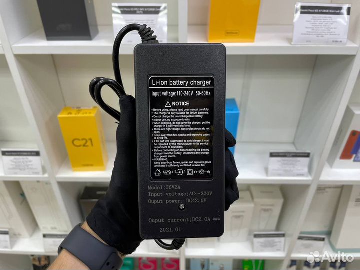 Зарядное устройство для Kugoo S2, S3, S3 PRO