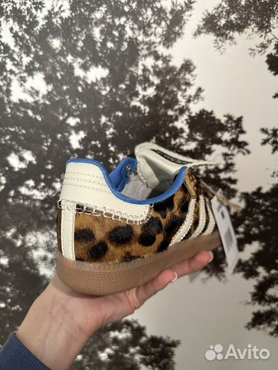 Кеды Adidas Samba x Wales Bonner Leopard