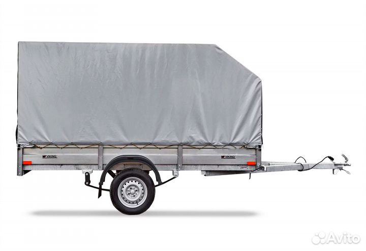Легковой прицеп 3*1,5 Викинг 1530 с тентом