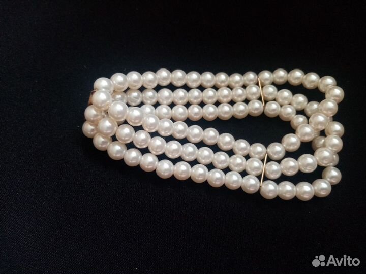 Браслеты новые под жемчуг