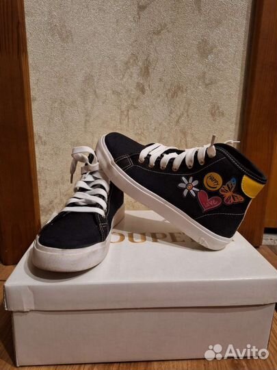 Кеды для девочки 34 размер