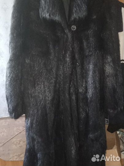 Шуба нутрия 54 размер