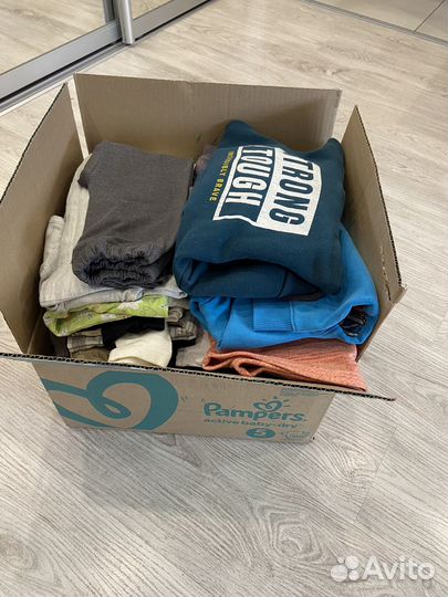Одежда для мальчика 3-4 года пакетом