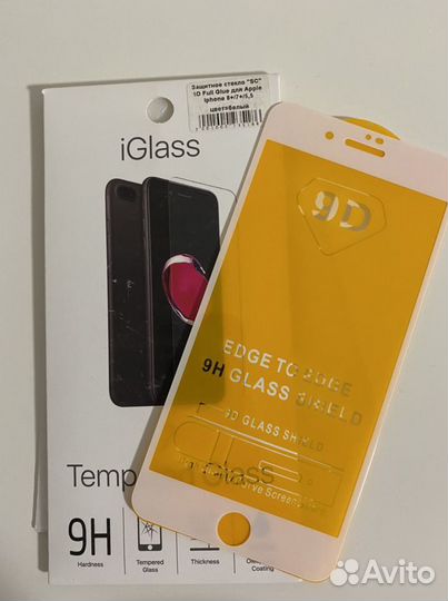 Стекла защитные на iPhone