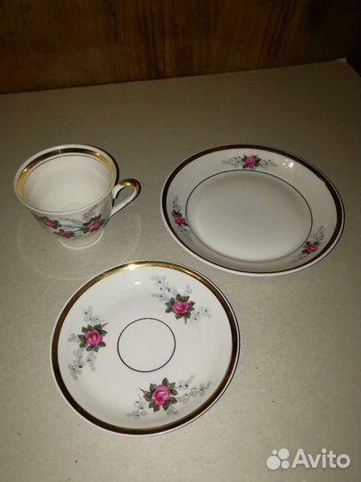 Чайная пара и кофейная тройка СССР