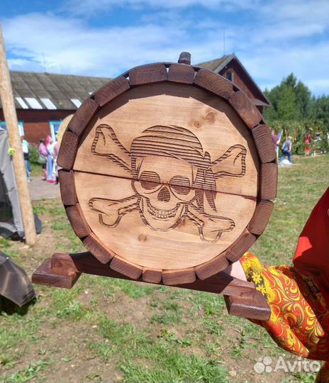 Мини бар бочка