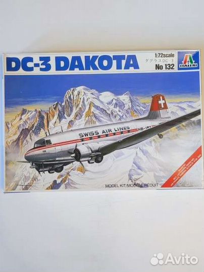 Модель DC-3 Dakota 1:72 Italery