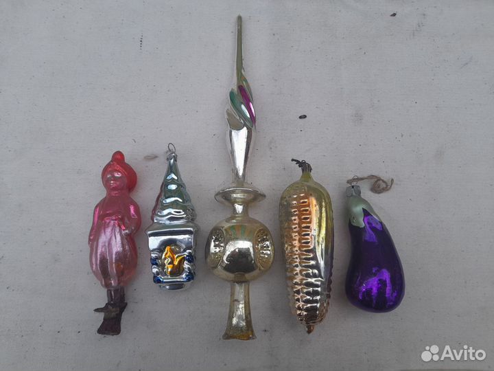 Ёлочные игрушки СССР
