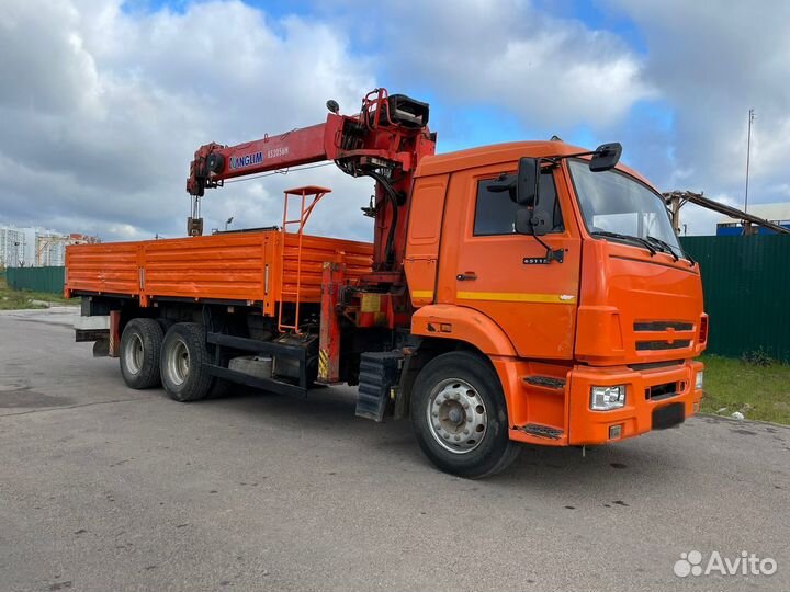 КамАЗ 65115 с КМУ, 2017