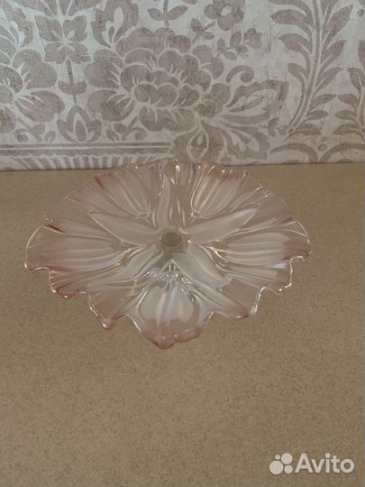 Ваза на ножке конфетница фруктовница