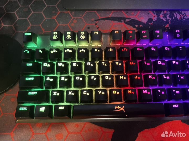 Игровая клавиатура hyperx Alloy fps rgb