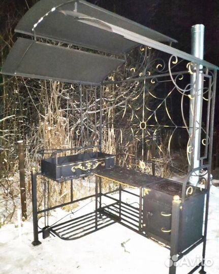 Мангал лофт