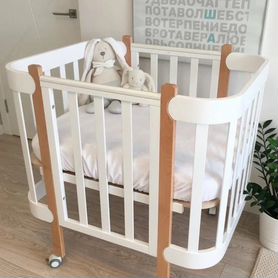 Детские кроватки бу Happy baby mommy lux