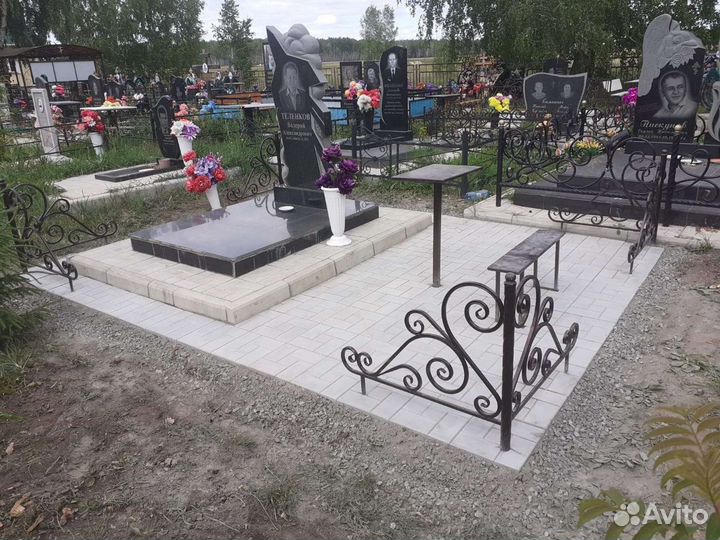 Установка памятников