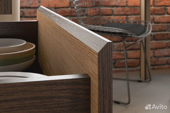 Кухня Берген готовая новая (со столешницей)