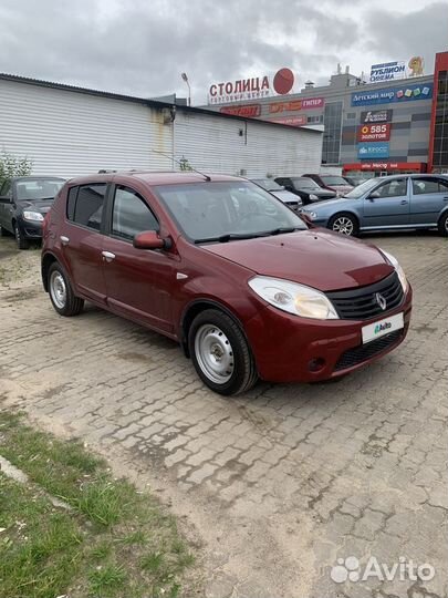 Renault Sandero 1.6 МТ, 2012, 80 000 км