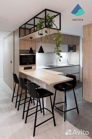 Кухонные гарнитуры, нестандартная кухня на заказ