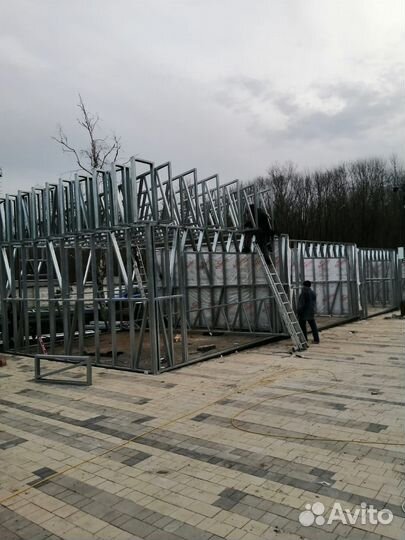 Лстк здание для автомойки, сто под ключ