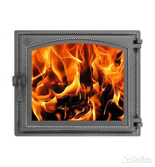 Дверка везувий 240 каминная 500*420мм