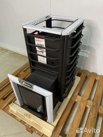 Печь Для Бани ermak 16 сетка-стандарт (Сталь)