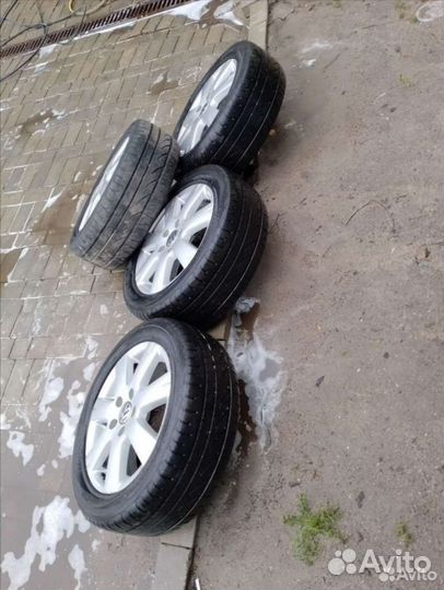 Литые диски оригинальные r16 5 112 б/у