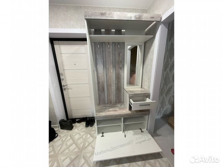 Прихожая 1,04м универсальная (сонома, рокпорт)