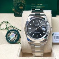 Rolex Datejust 41 Dark Rhodium 126300 Oyster