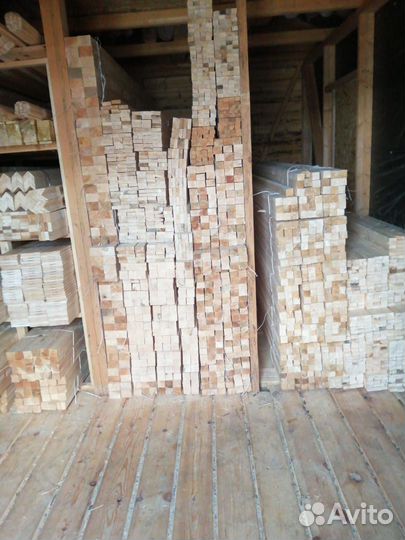 Брусок сухой строганный