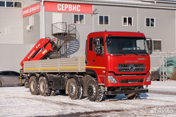 Самосвал 24 м³ DongFeng KC с КМУ Sunhunk, 2023