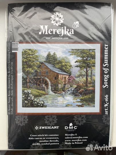 Набор для вышивания мережка merejka к-166