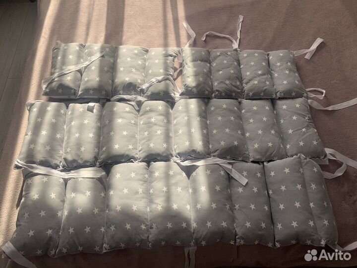 Бортики в детскую кроватку