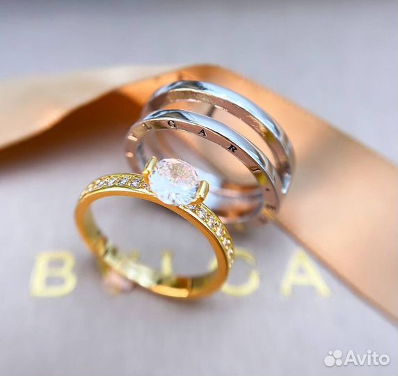 Bvlgari кольцо