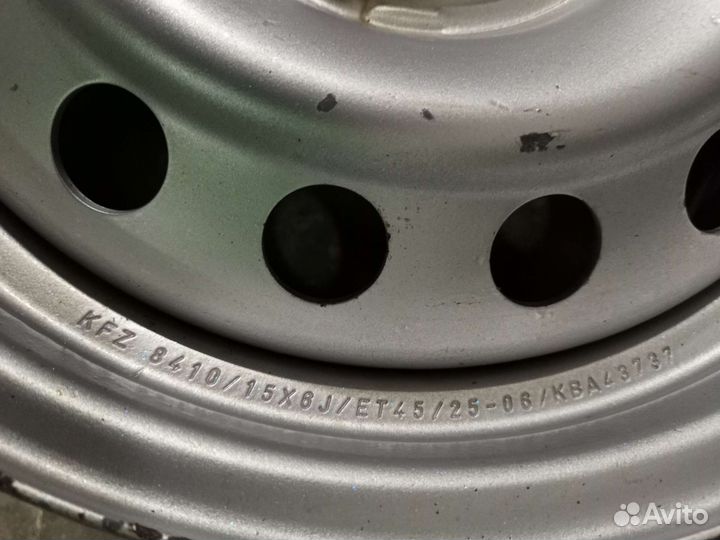 Диски колесные на Ниссан KFZ 8410/6J*15/ET45-2 шт