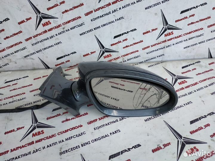 Зеркало мерседес w221 дорест