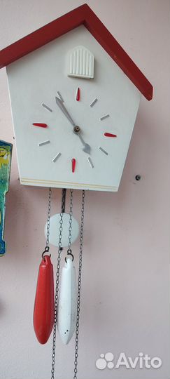 Настенные часы Маяк СССР, с кукушкой. На ходу