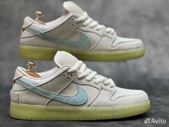 Nike SB Dunk air low 1 светящиеся разм. 44