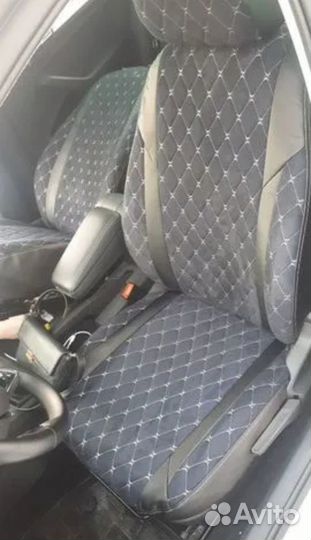 Чехлы на Шкоду Рапид франт +