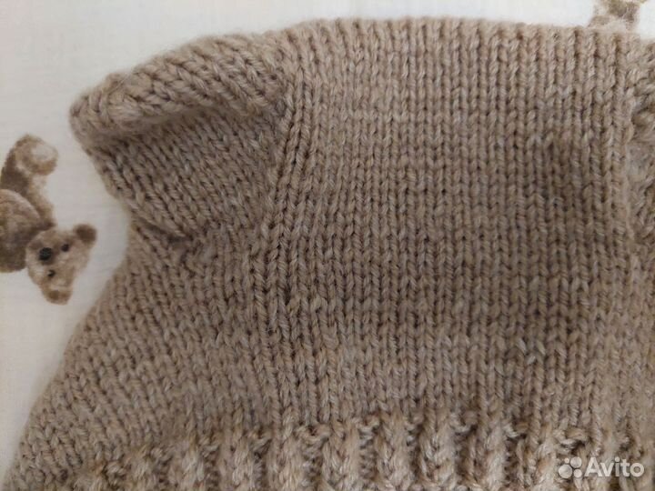 Шапка с ушками детская