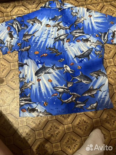 Рубашка разноцветная