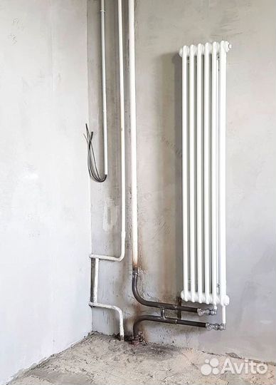 Трубчатые радиаторы/ Вертикальный радиатор (1883)