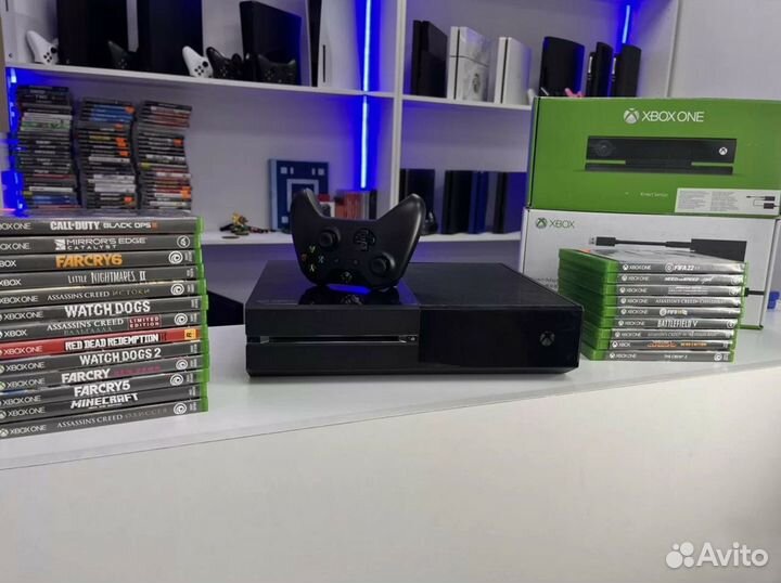 Xbox One + Игры. Гарантия и Отзывы. Обмен