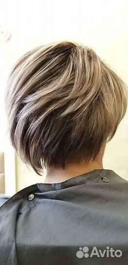 Парикмахер стилист на дом стрижка + окрашивание