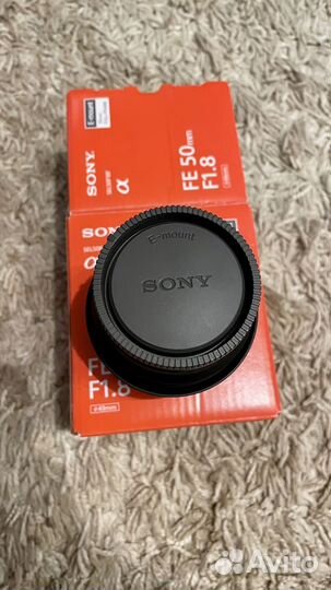 Объектив Sony FE 50mm f1.8 (SEL50F18F) для A7