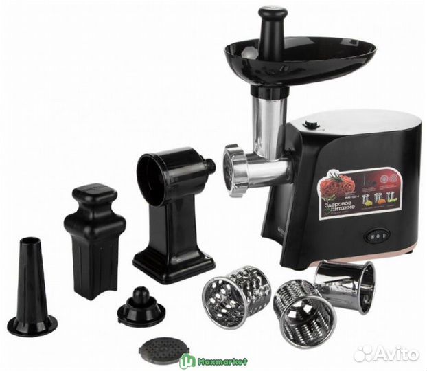 Мясорубка redmond RMG-1223-6 Черный